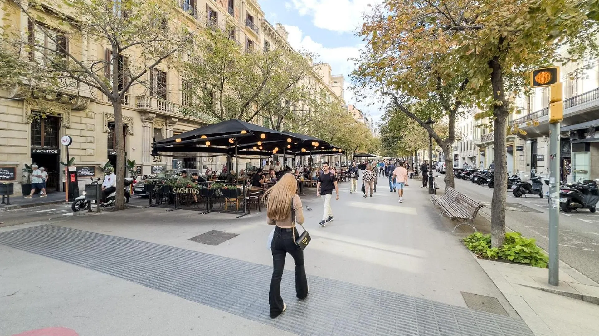 Precioso Apartamento En Rambla Cataluna 35 Barcelona 0*,  Spanyolország